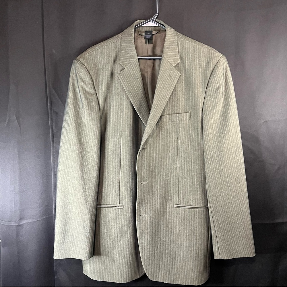 Claiborne Olive Color Sports Jacket Size 42R EUC